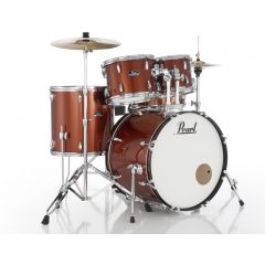 Pearl Roadshow rock 22" + pack Sabian 2 cymbales Solar Burnt Orange Sparkle - Vue 1